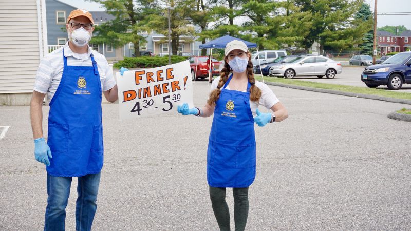 Groton Rotary Club in Action