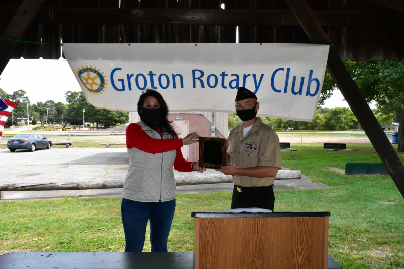 Service Person Award Sept 2020