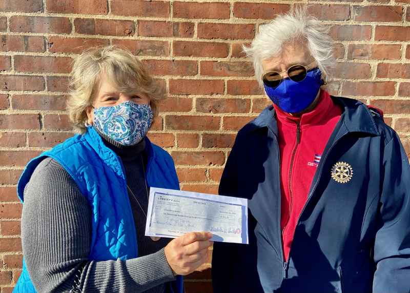 Groton Rotary Club gives to Groton Human Services
